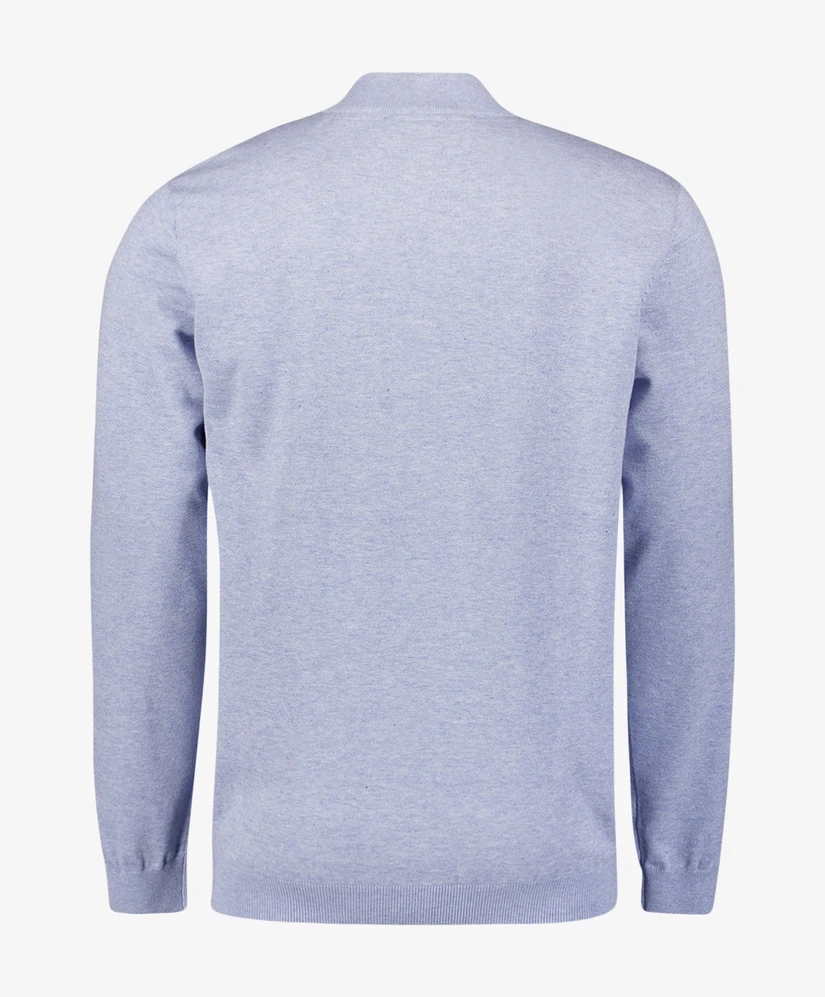 No Excess Half Zip Trui Logo Badge