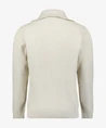 No Excess Half Zip Trui Ribstructuur