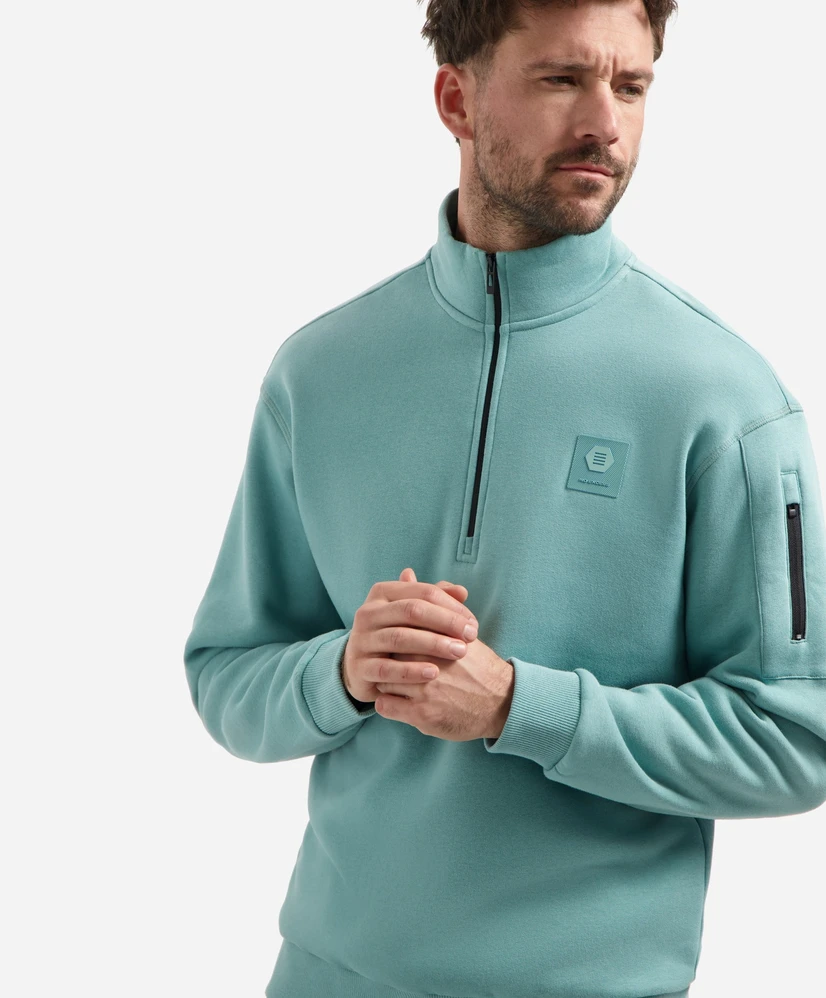 No Excess Half Zip Trui