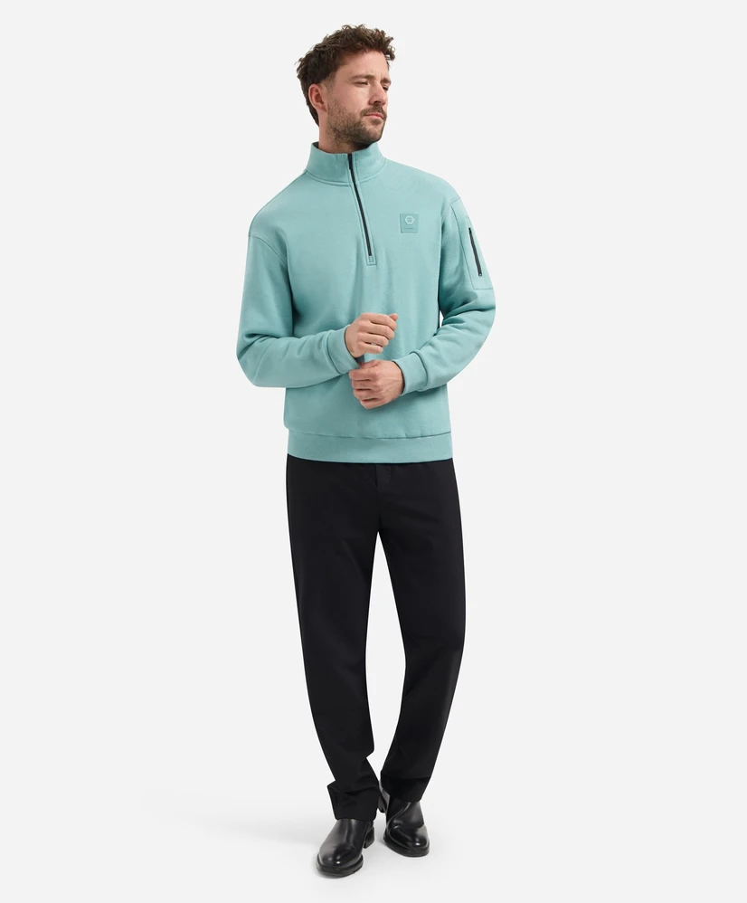 No Excess Half Zip Trui