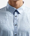 No Excess Overhemd Allover Jacquard