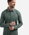 No Excess Overhemd Allover Print Regular Fit