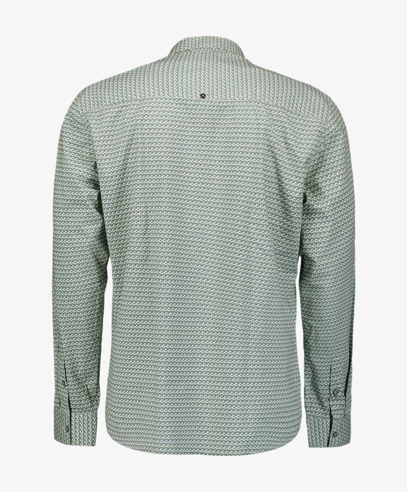 No Excess Overhemd Allover Print Regular Fit