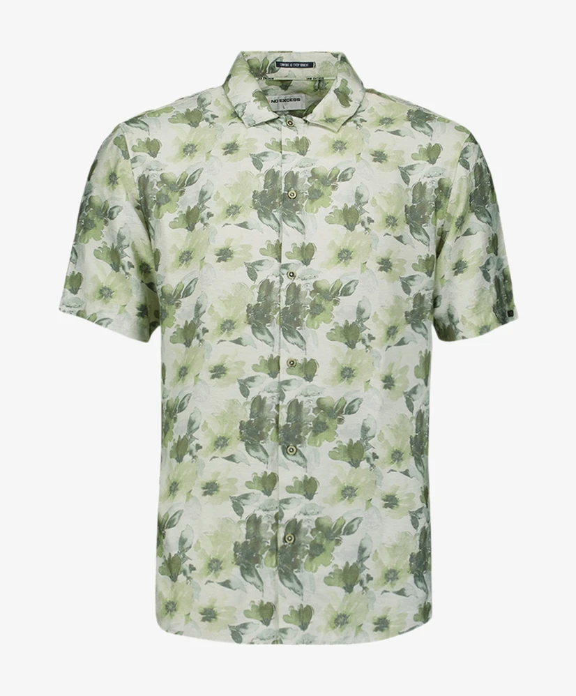 No Excess Overhemd Allover Print