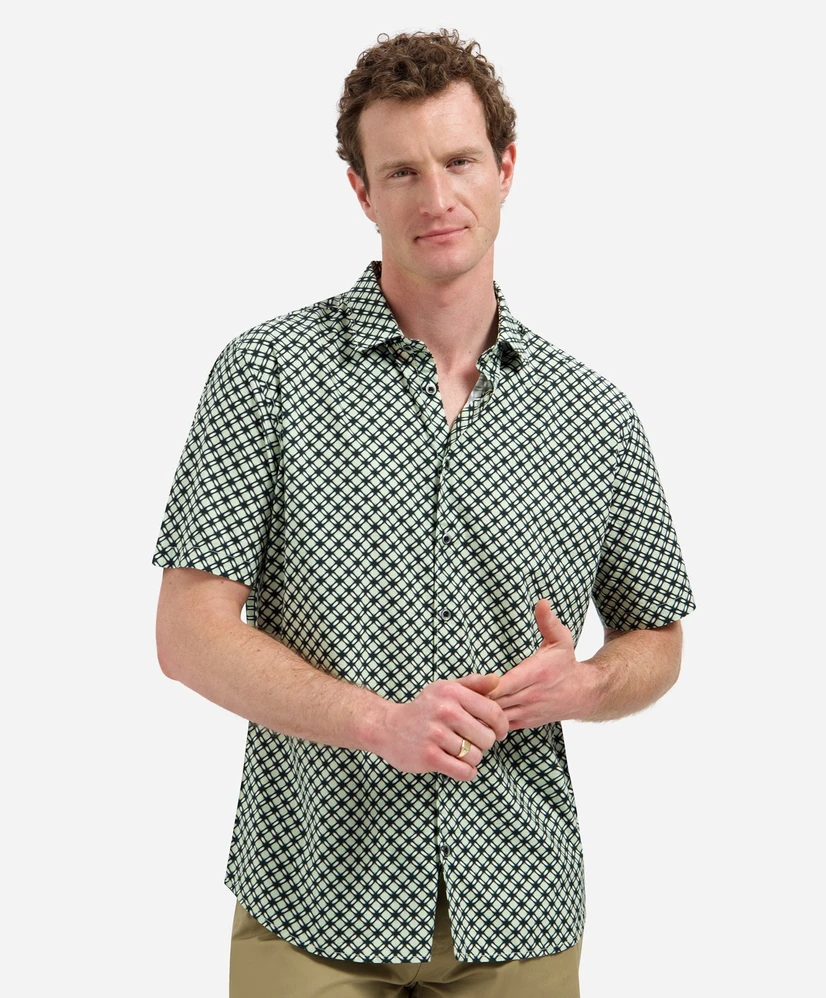 No Excess Overhemd Allover Print