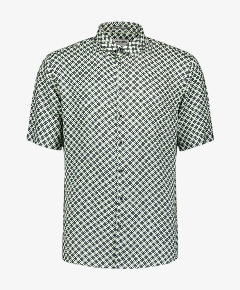 No Excess Overhemd Allover Print