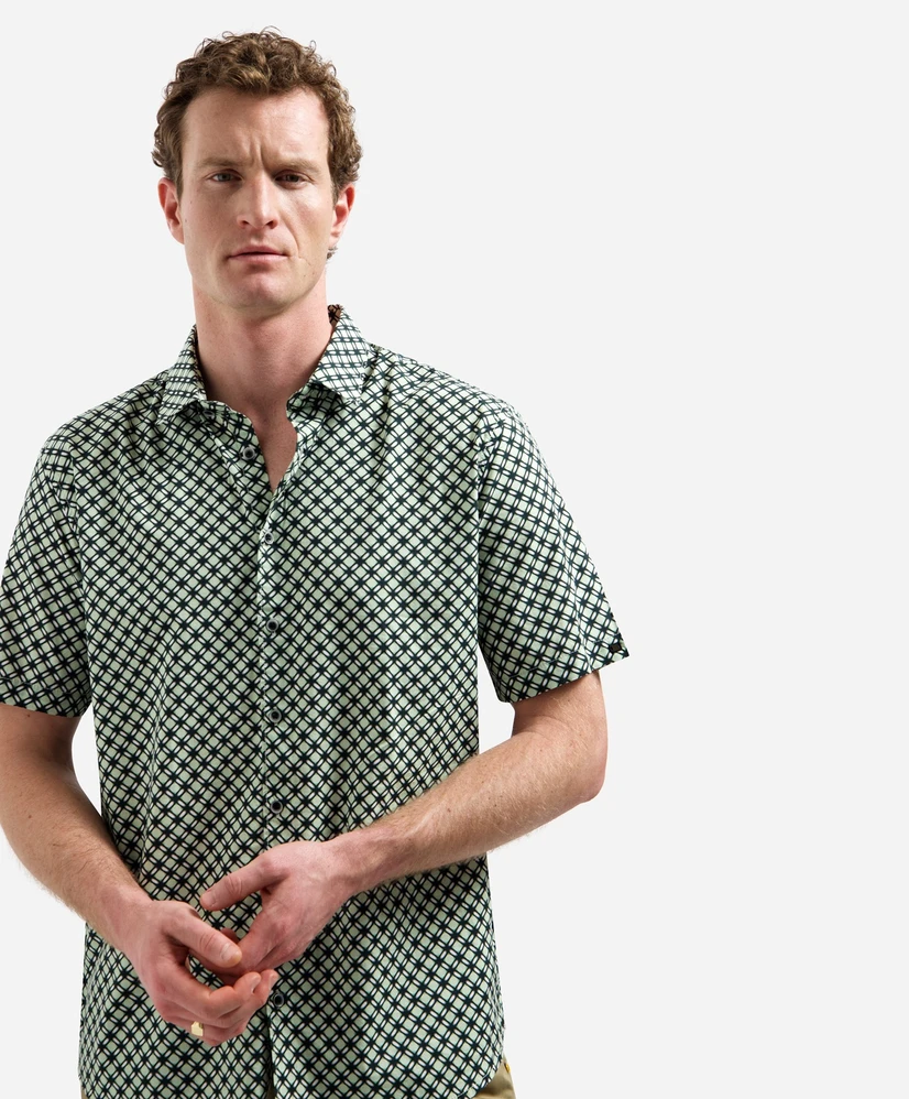 No Excess Overhemd Allover Print