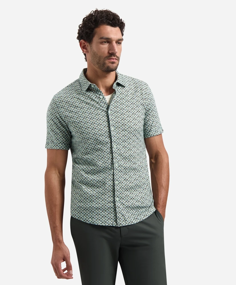 No Excess Overhemd Allover Print