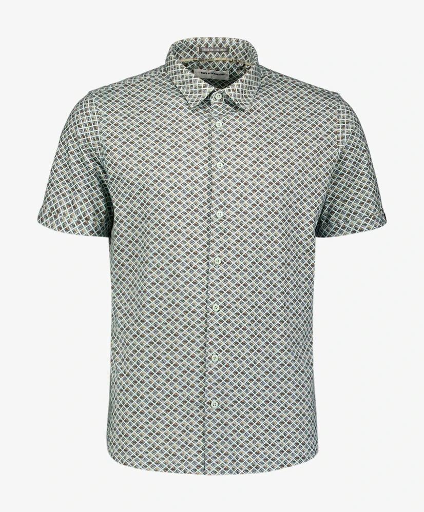 No Excess Overhemd Allover Print