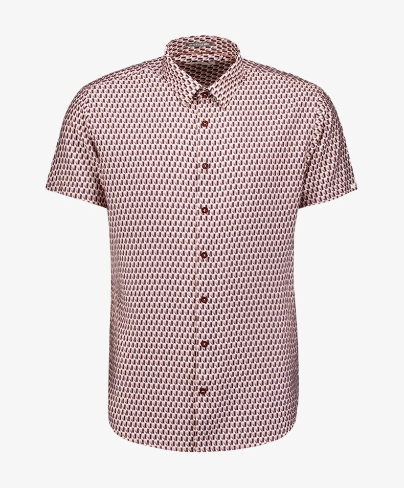 No Excess Overhemd Allover Print