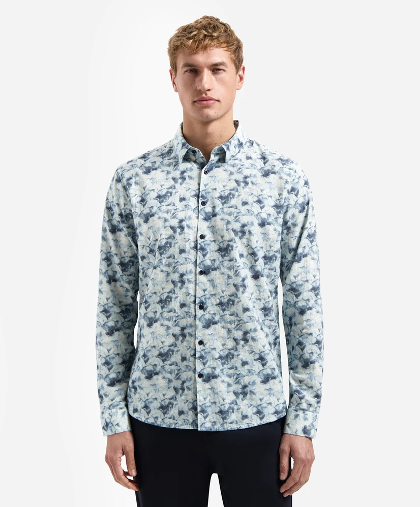 No Excess Overhemd Allover Printed