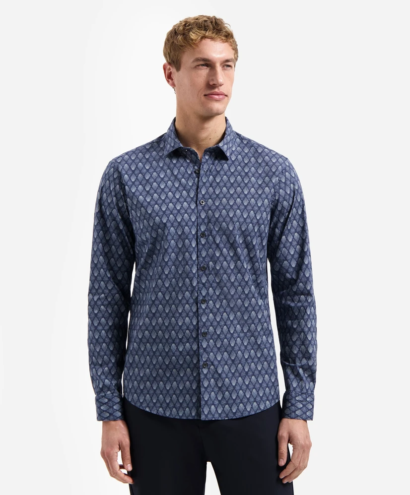 No Excess Overhemd Allover Printed