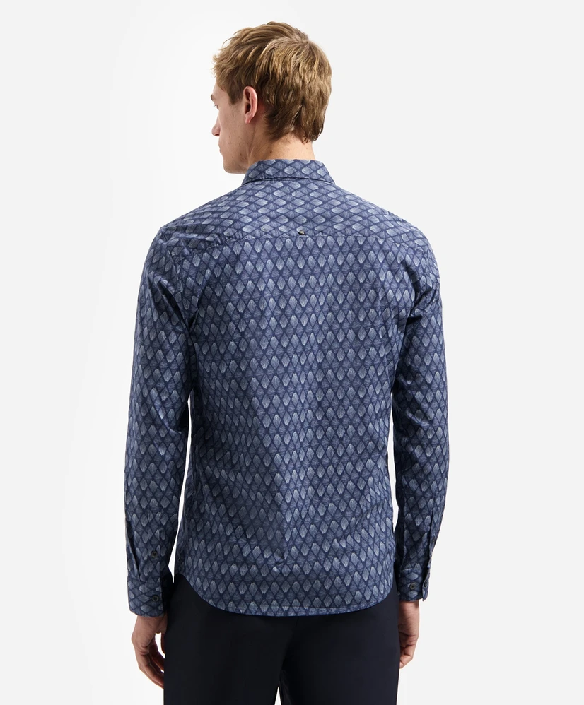 No Excess Overhemd Allover Printed