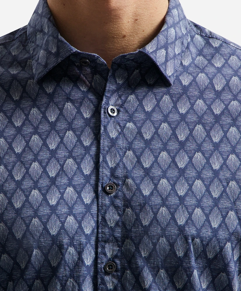 No Excess Overhemd Allover Printed