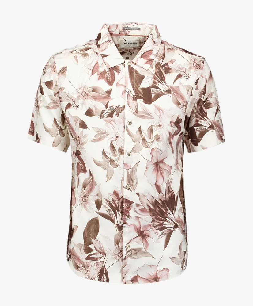 No Excess Overhemd Bloemenprint