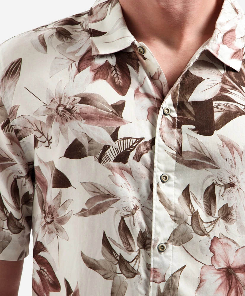 No Excess Overhemd Bloemenprint