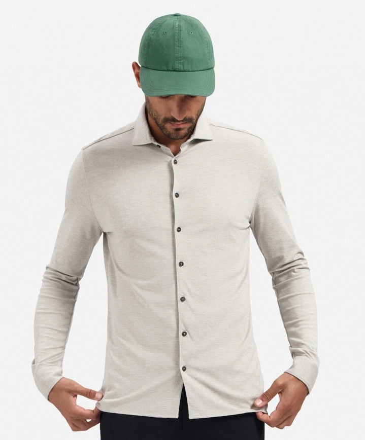 No Excess Overhemd Effen Regular Fit