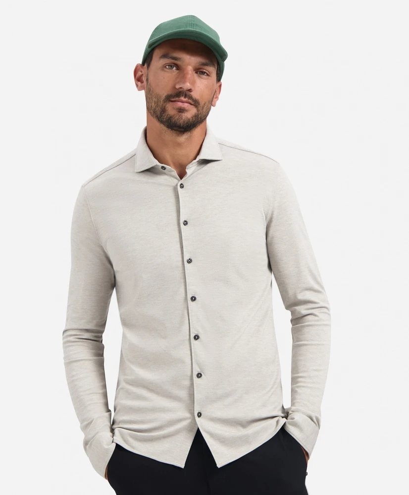 No Excess Overhemd Effen Regular Fit