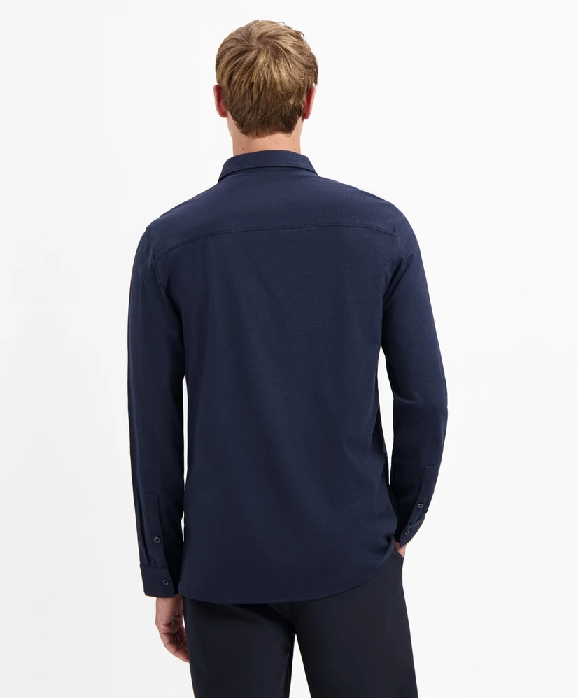 No Excess Overhemd Effen Regular Fit