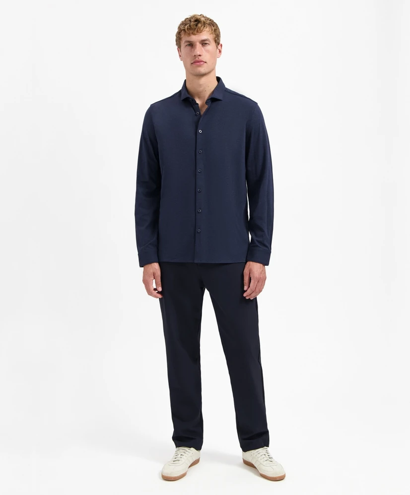 No Excess Overhemd Effen Regular Fit