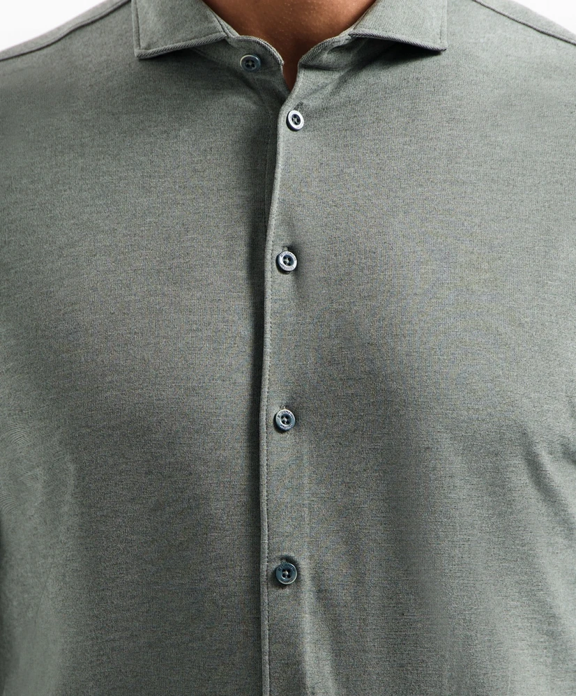 No Excess Overhemd Effen Regular Fit