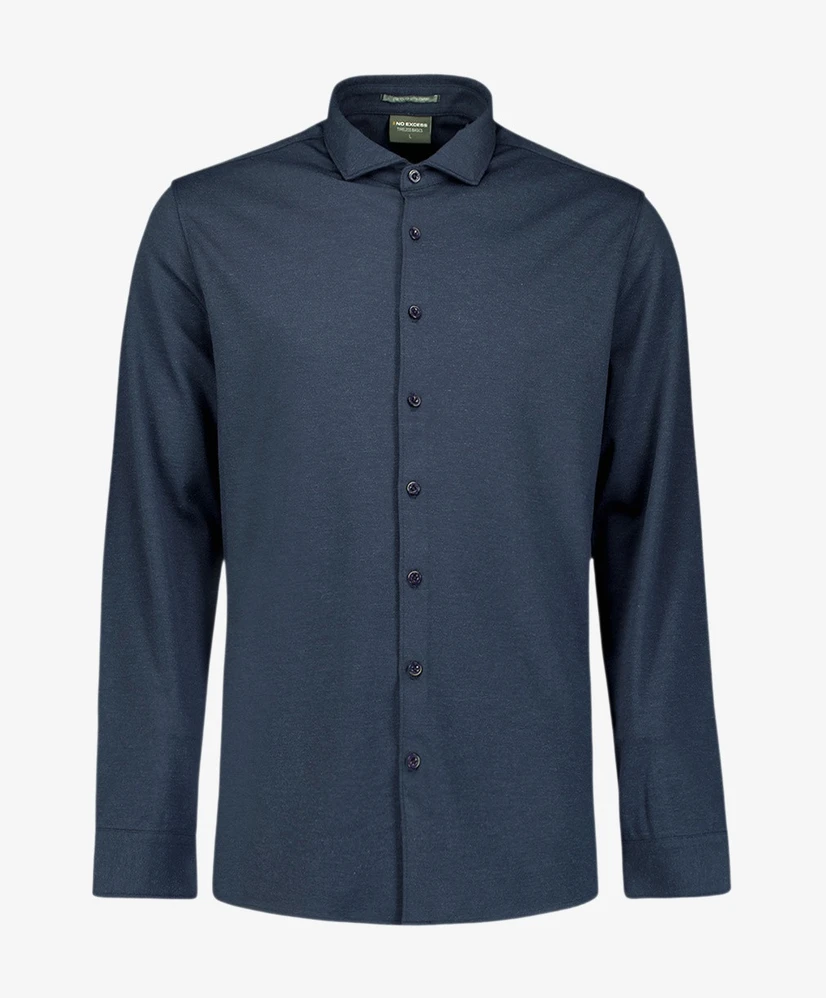 No Excess Overhemd Effen Regular Fit