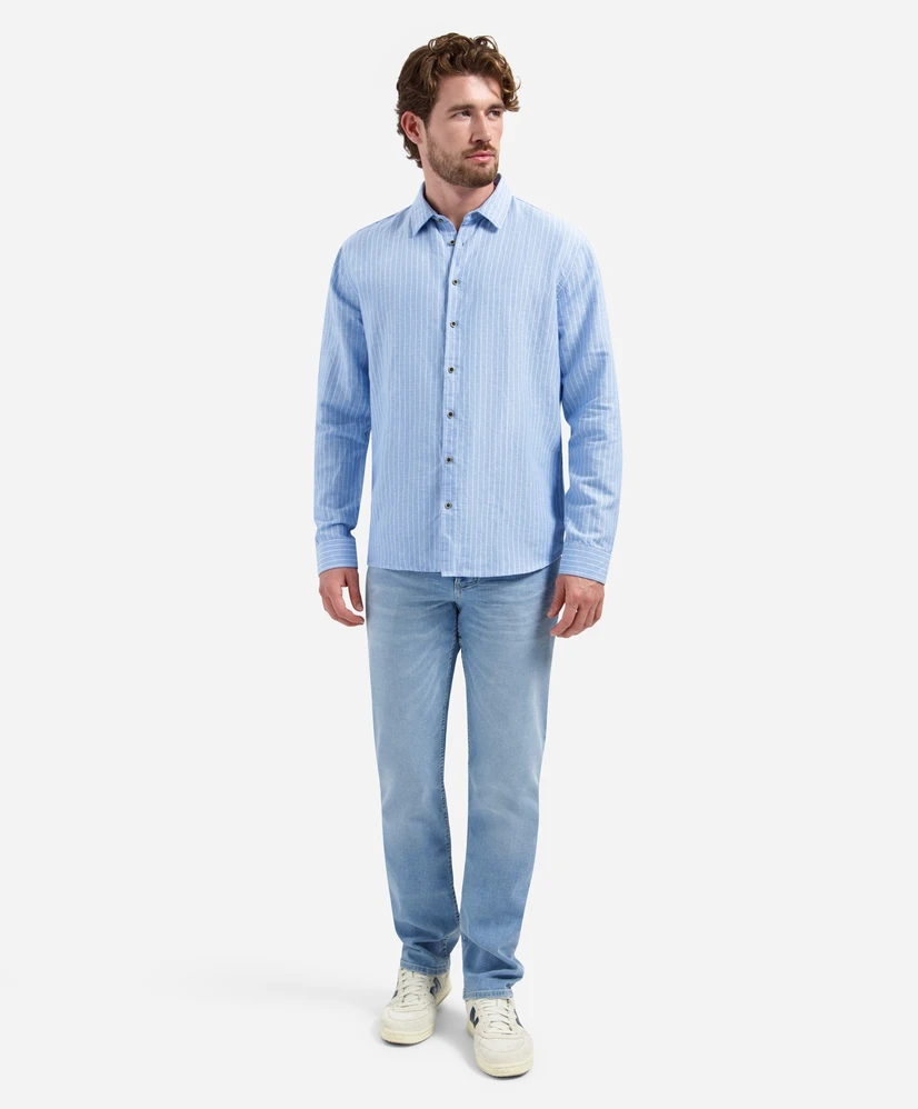 No Excess Overhemd Fine Stripes
