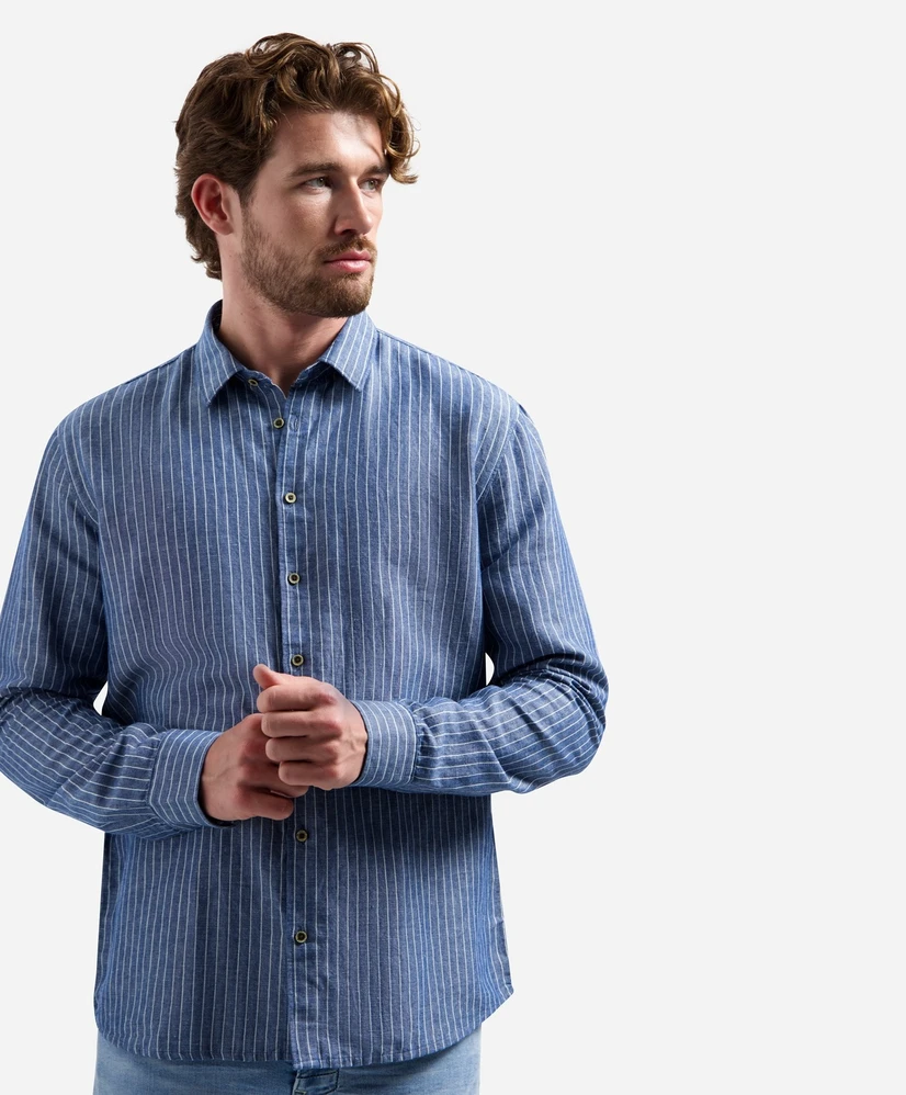 No Excess Overhemd Fine Stripes