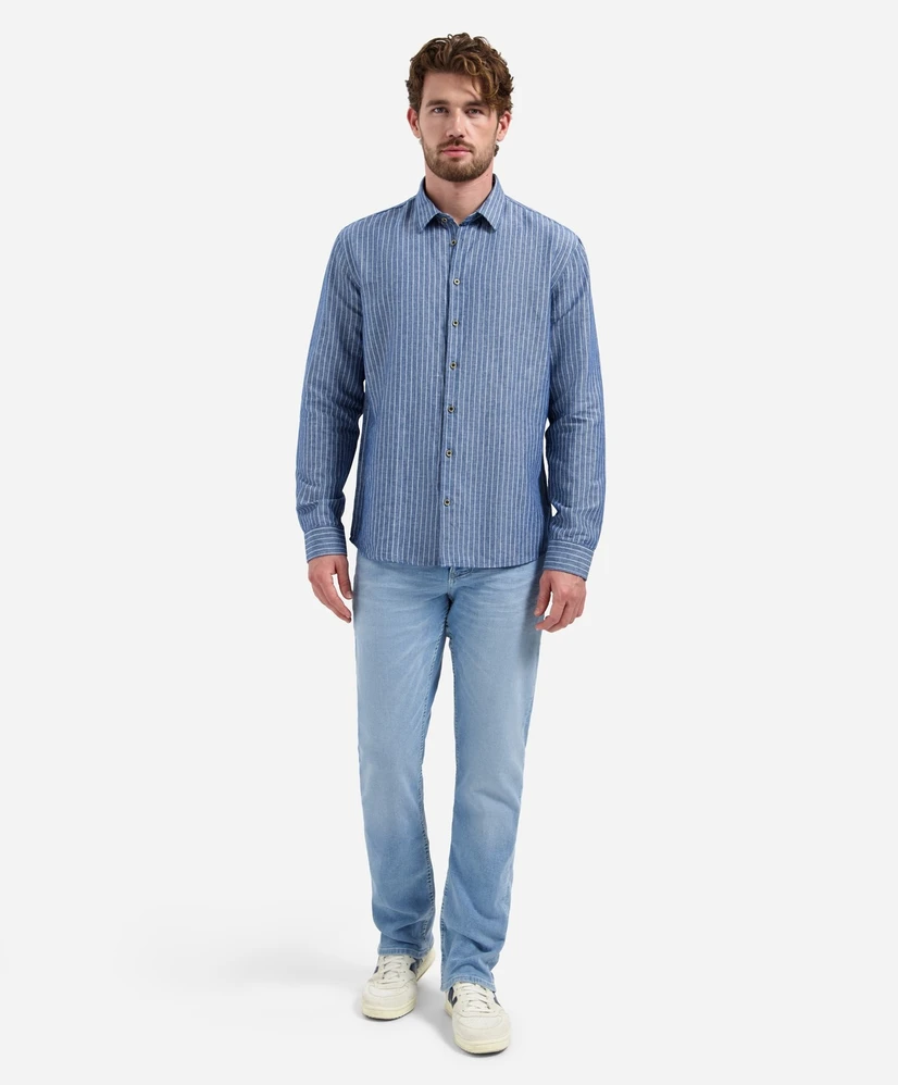 No Excess Overhemd Fine Stripes