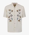 No Excess Overhemd Flower Embroidery