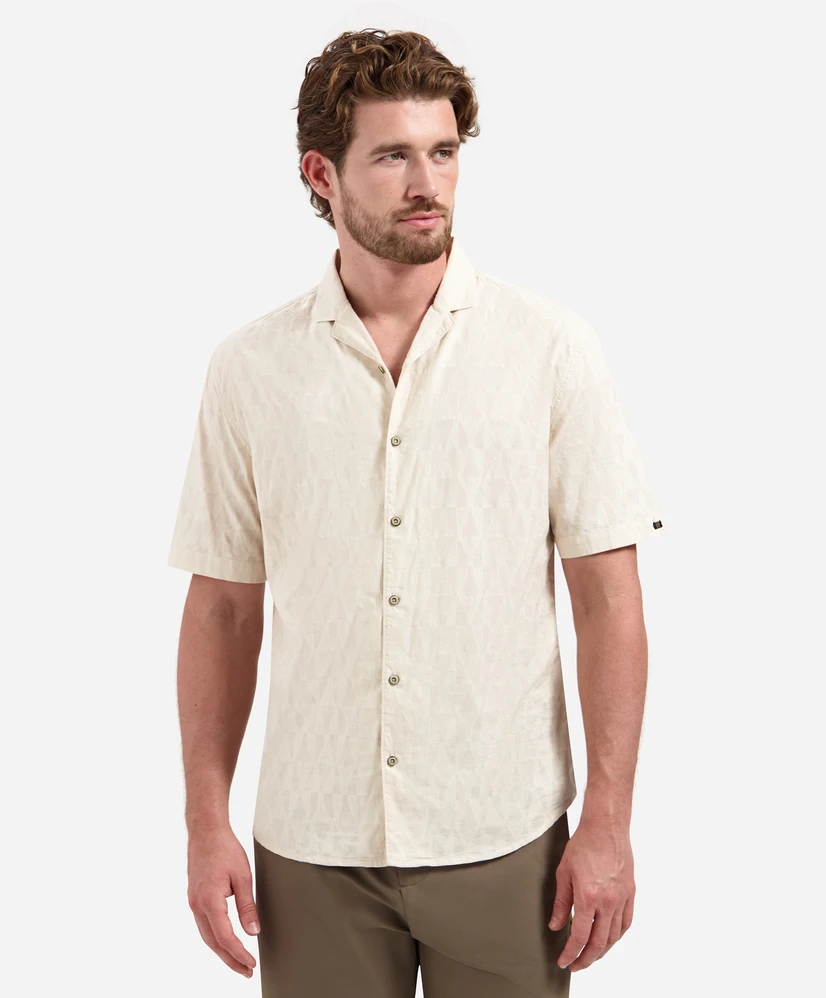 No Excess Overhemd Geo Print
