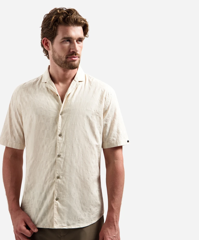 No Excess Overhemd Geo Print