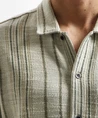 No Excess Overhemd Jacquard Stripes