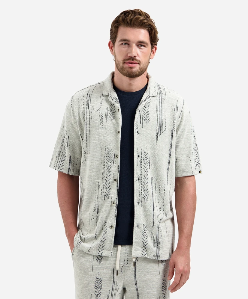 No Excess Overhemd Jacquard Structured