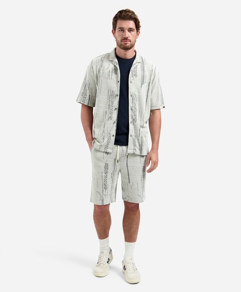 No Excess Overhemd Jacquard Structured
