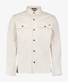 No Excess Overshirt Buttons Twill Stretch