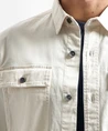 No Excess Overshirt Buttons Twill Stretch