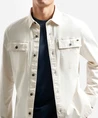 No Excess Overshirt Buttons Twill Stretch