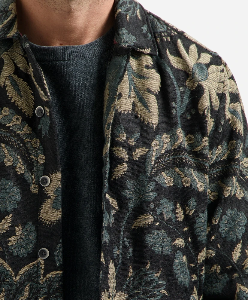 No Excess Overshirt Jacquard