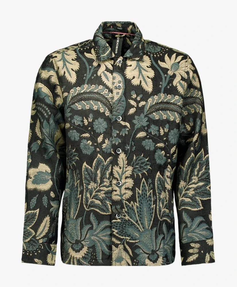 No Excess Overshirt Jacquard
