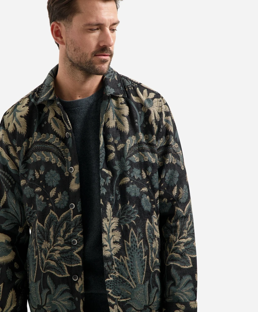 No Excess Overshirt Jacquard