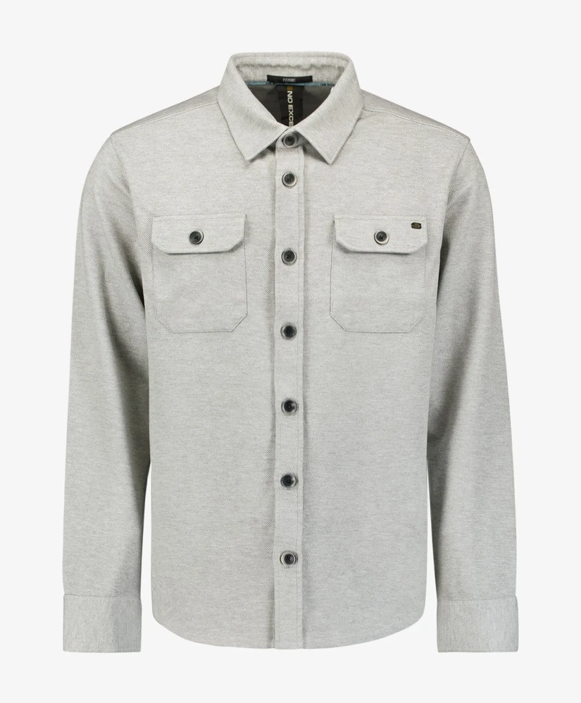 No Excess Overshirt Jersey Twill