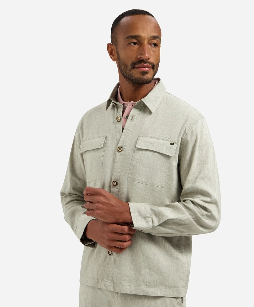No Excess Overshirt Linnen