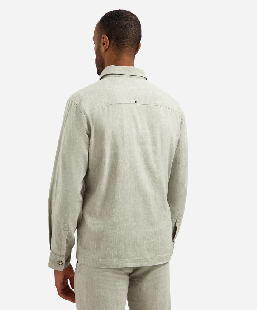 No Excess Overshirt Linnen