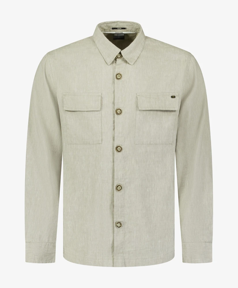 No Excess Overshirt Linnen