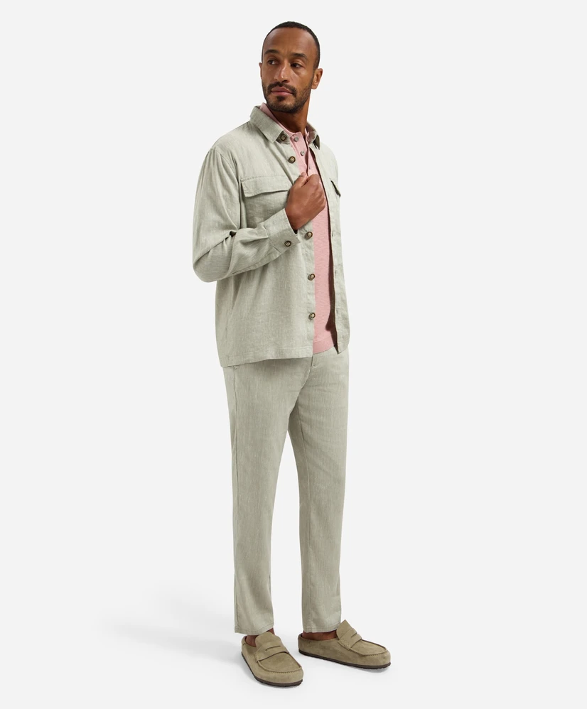 No Excess Overshirt Linnen