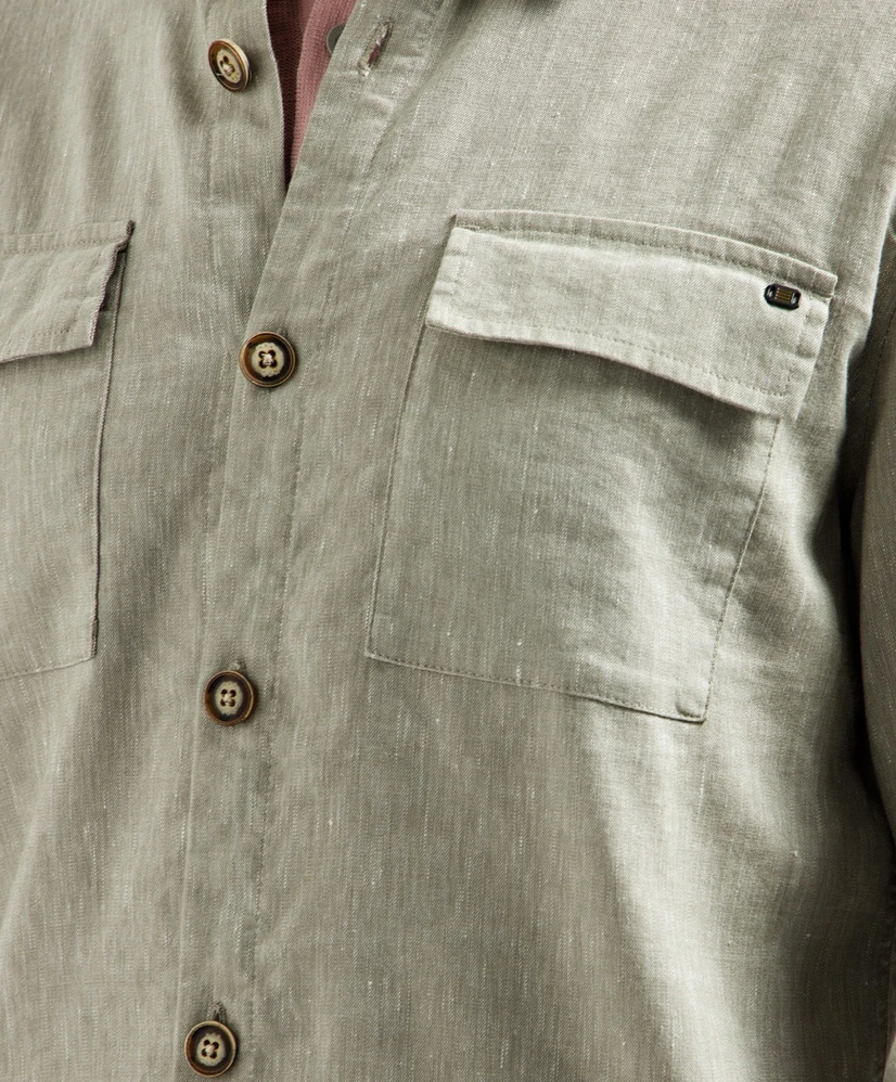No Excess Overshirt Linnen