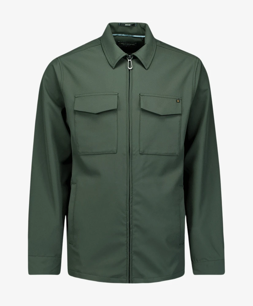 No Excess Overshirt Zipper
