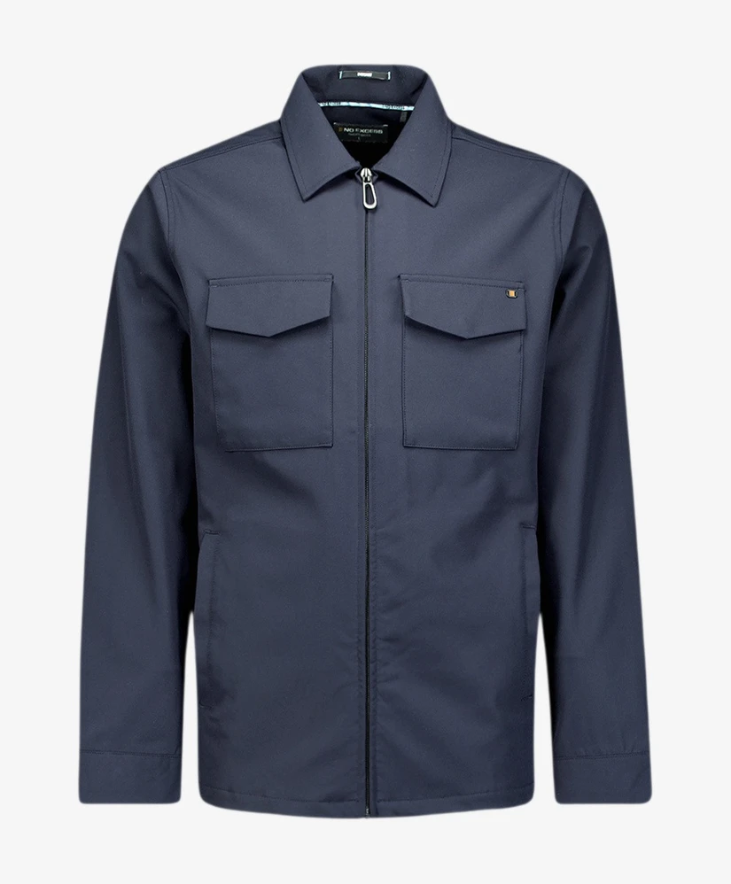 No Excess Overshirt Zipper