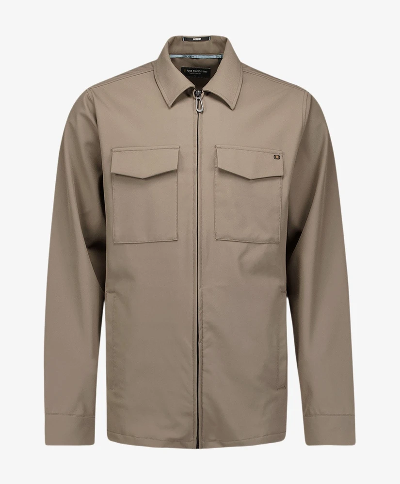 No Excess Overshirt Zipper
